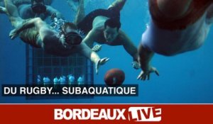 À Bordeaux, le rugby se joue (aussi) en version subaquatique