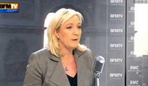 Marine Le Pen : "On laisse nos électeurs libres de leur choix"