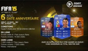 FIFA 15 Ultimate Team fête ses six ans !