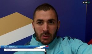 Confidences de Benzema avant France - Brésil