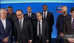 Céremonie d'hommage au stade de France