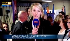 Elections départementales: "une forme de déception", estime Marion Maréchal-Le Pen