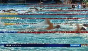 Les nageurs français rendent hommage à Camille Muffat