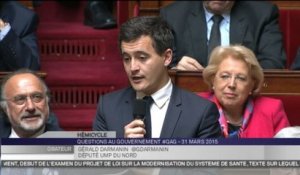 Gérald Darmanin à Manuel Valls : "Avec vous au pouvoir, le FN n'a jamais été aussi haut"