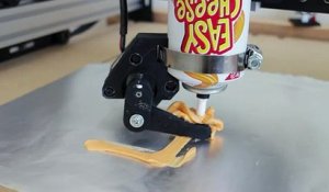Une imprimante 3D utilisant du fromage!