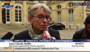 Jean-Claude Mailly : «Le patronat se mord la queue»