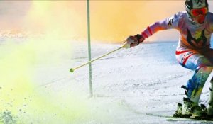 Le slalom coloré de Marcel Hirscher