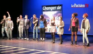 Dix jeunes interprètent une pièce sans tabou sur les maux de la société