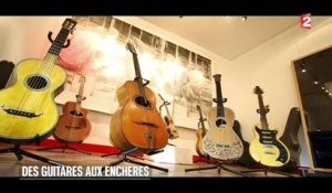 Adjugé vendu - Des guitares aux enchères