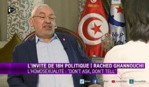 Ghannouchi : l'homosexualité "interdite dans la sphère publique"
