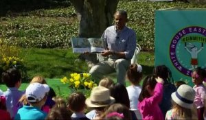 Pâques: la lecture du président Obama troublée par une abeille