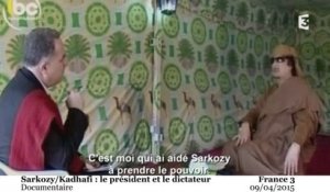 Sarkozy et Kadhafi, aussi opposés qu’Hitler et Churchill selon Guaino