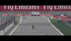 F1 : un fou traverse la piste au GP de Chine
