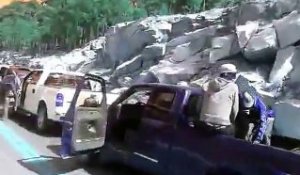 Convoi des cartels de la drogue à Mexico : véhicules blindés et hommes sur-armés!