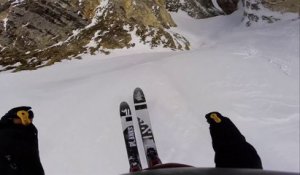 L'impressionnante descente de Léo Taillefer en ski
