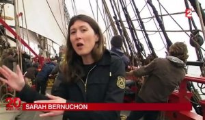 L'Hermione va  retrouver l'Amérique