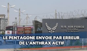 Le Pentagone envoie de l'anthrax actif par erreur