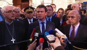 Attentat déjoué à Paris : Valls veut renforcer la protection des lieux de culte