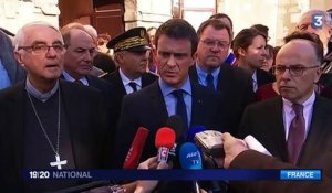Attentat déjoué à Paris : selon Manuel Valls, "les catholiques de France étaient visés"