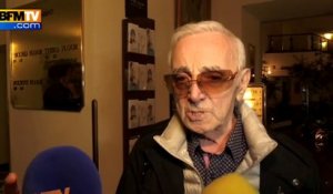 Centenaire du génocide arménien: le président turc a "un peu la tête dure" selon Charles Aznavour