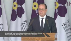 Hollande à Erevan pour commémorer le génocide arménien