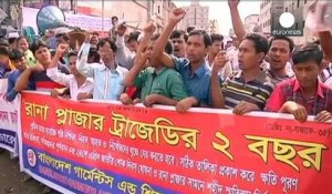 Bangladesh : la grogne et la douleur des survivants de l'effondrement du Rana Plaza