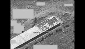Destruction d'un hangar de l'Etat islamique par l'armée belge