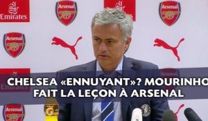 Chelsea «ennuyant»? Mourinho fait la leçon à Arsenal