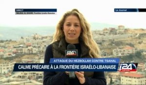 Calme precaire a la frontiere israelo-libanaise