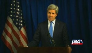 Conférence de presse de John Kerry le 16 décembre à Londres