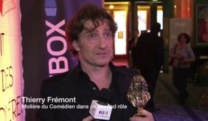 Interview Thierry Frémont - Le Molière du Comédien dans un second rôle - France 2