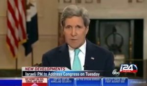 Kerry on Netanyahu's Congress speech