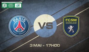 Dimanche 3 mai à 17h00 - Paris Saint-Germain - FC Sochaux - Coupe Gambardella 1/2 Finale