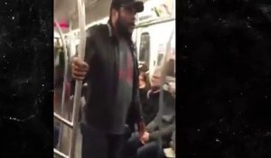 L'acteur de The Walking Dead Chad L. Coleman pète un cable dans le métro de New York