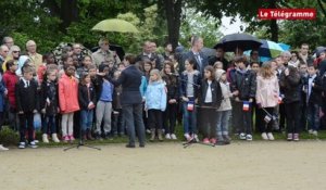 Vannes. La cérémonie du 8-mai 1945