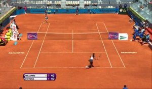 Madrid - Serena et Sharapova sorties en demies !