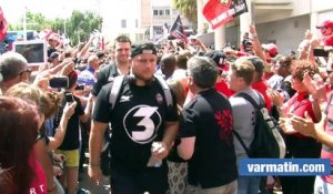 RCT-Castres: les Toulonnais arrivent avec la Coupe d'Europe à Mayol