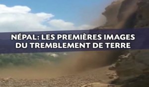 Népal: Les premières images du tremblement de terre de magnitude 7,4