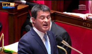 L'accès de colère de  Valls contre Sarkozy