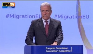 Migrants: l’UE travaille sur "un schéma de distribution basé sur des critères objectifs"
