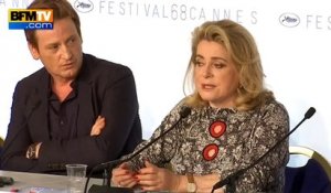 "La Tête haute": Catherine Deneuve revendique son droit de "penser des choses sur Dunkerque"