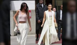 Kendall Jenner s'inspire du style de sa grande sœur Kim