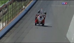 Le violent crash d'un pilote d'IndyCar à Indianapolis !