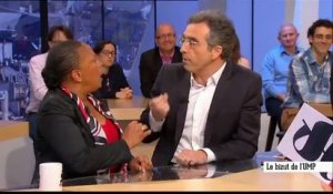 Echange tendu entre Christiane Taubira et Dominique Reynié