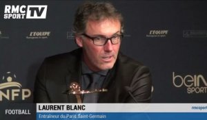 Laurent Blanc sacré meilleur entraîneur de la saison