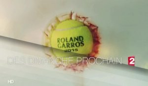 Roland-Garros : dimanche 24 mai sur France 2