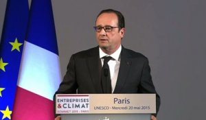Déclaration lors de l'ouverture du "Sommet des Entreprises pour le Climat"