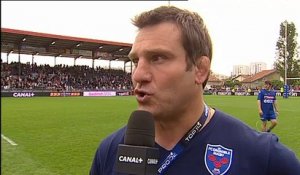 TOP14 - Lyon - Grenoble: interview de Fabrice Landreau