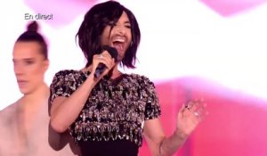 Conchita Wurst interprète son nouvel album à l'Eurovision 2015