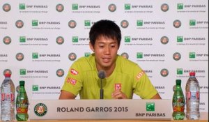 Roland-Garros - Nishikori : "La foule ne me gêne pas''